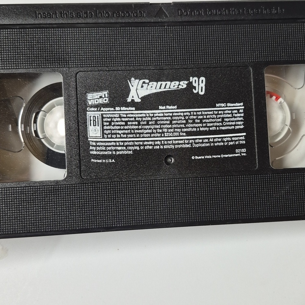 Vintage 1998 X Games Extreme Games VHS ESPN Highlights Of XGames Winter & Summer - Picture 5 of 6